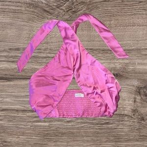 Pink Halter Top size 10